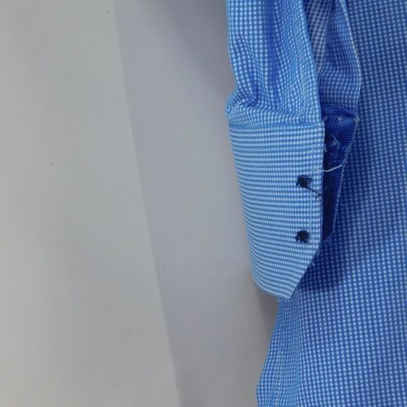 English Laundry Mens Gingham Style Button Up Shirt - Picture 3 of 6